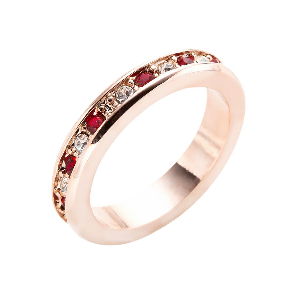 1月誕生石スワロフスキー★フルエタニティリング