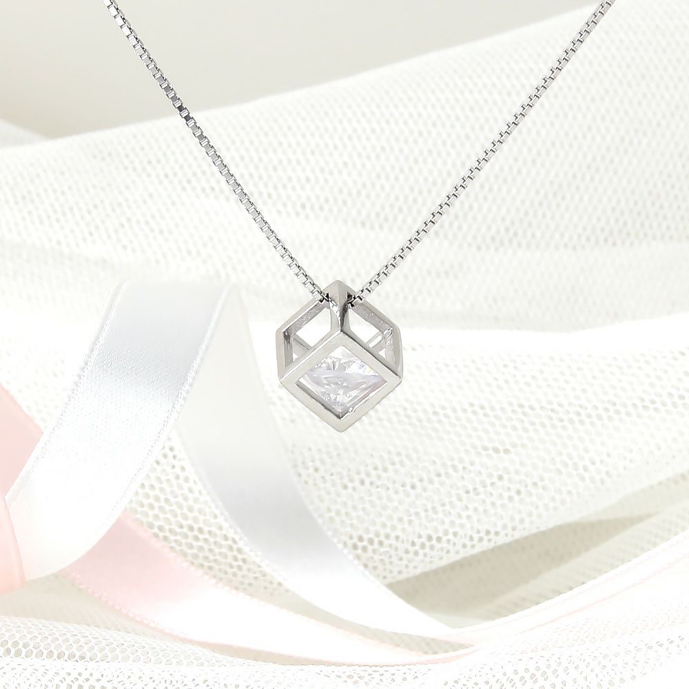 SVR925★キュービックダイヤネックレス