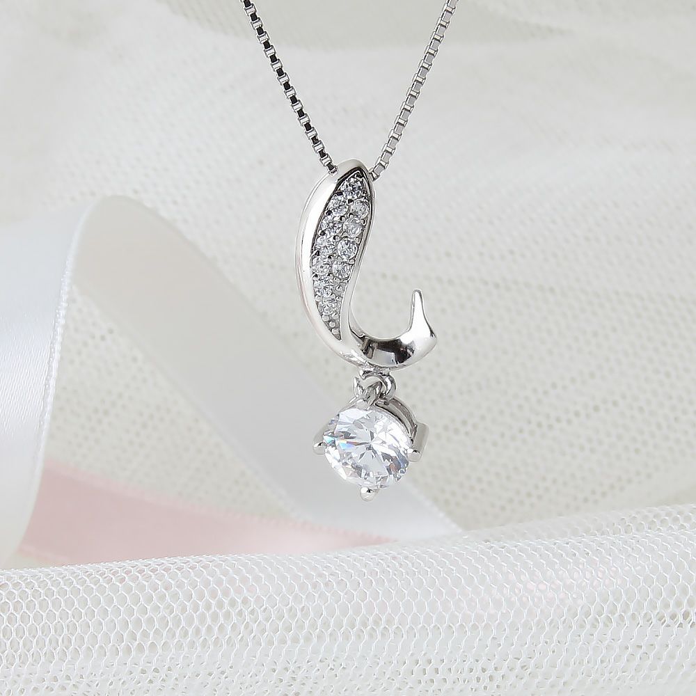 SVR925★1ctエレガントラインネックレス